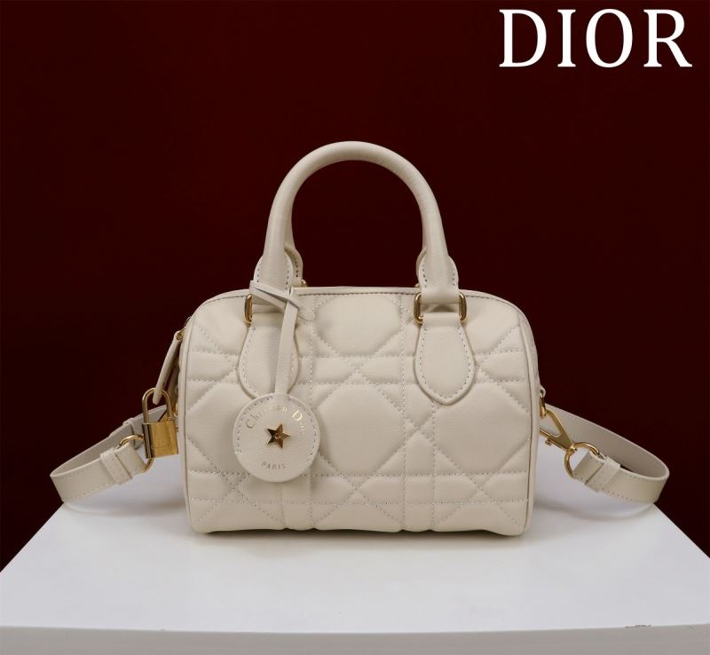 Christian Dior Boston Bags